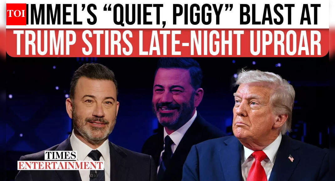 Kimmel Fires Again Laborious At Trump With “Quiet, Piggy” After President Calls for He Be Fired… Once more