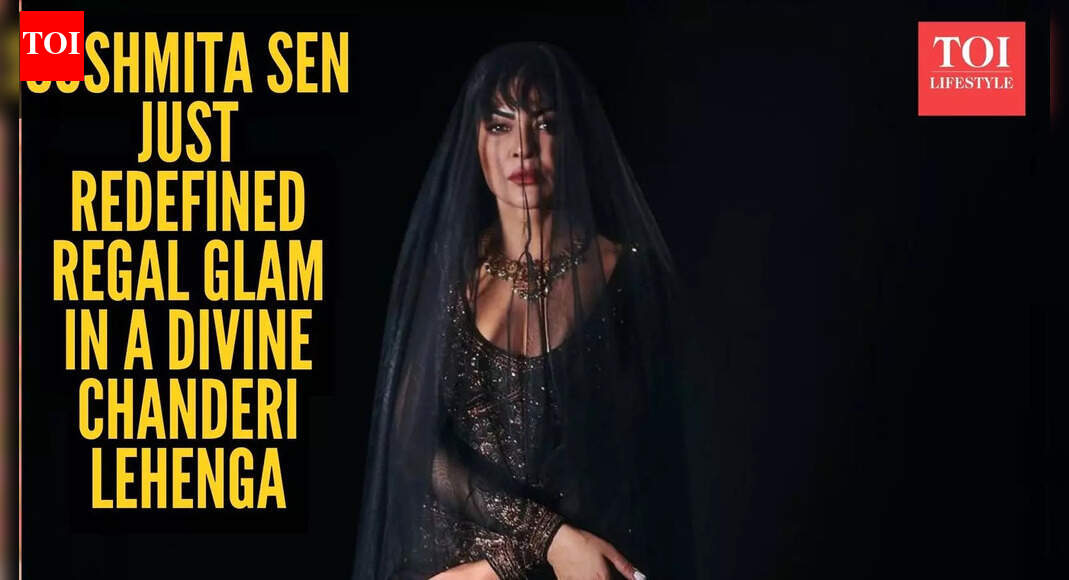 Sushmita Sen’s chanderi lehenga is so divine, you will forget every other bridal look this year