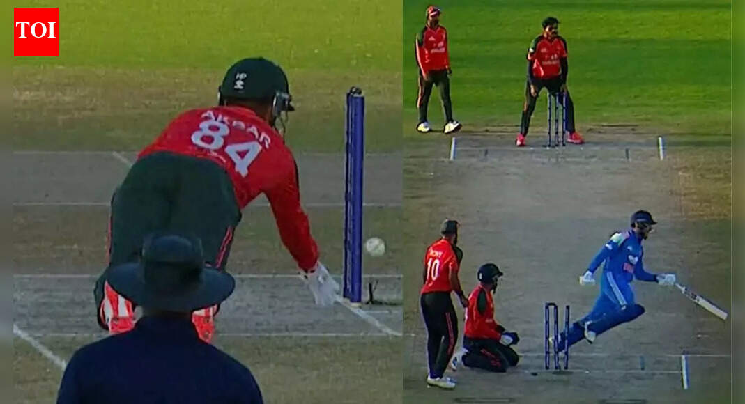 Bangladesh’s comical fielding gifts India Super Over at Asia Cup Rising Stars - Watch