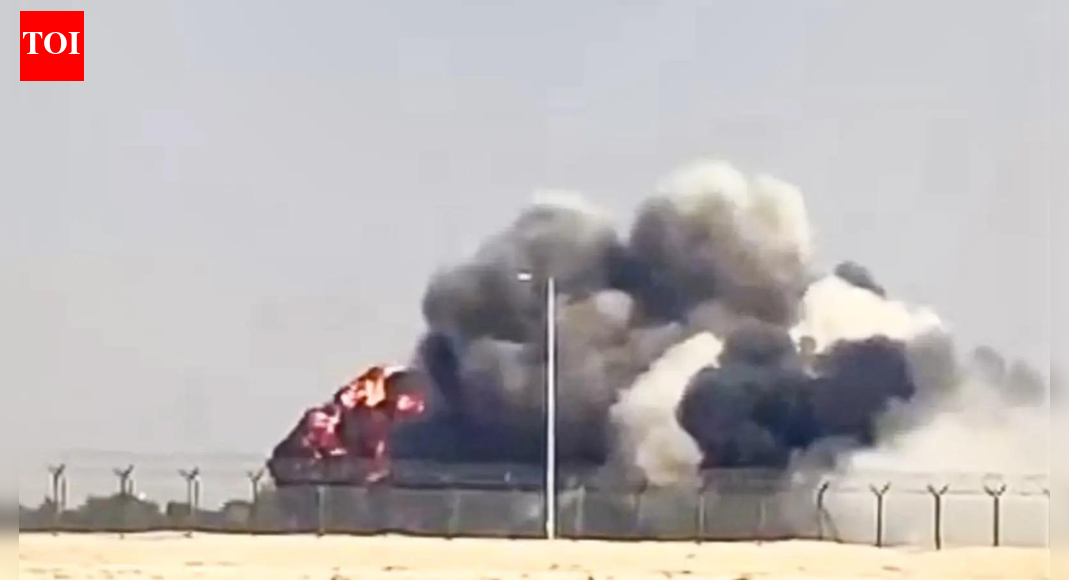 Tejas jet crash: Defence minister condoles IAF pilot's death— 'deeply anguished at loss'