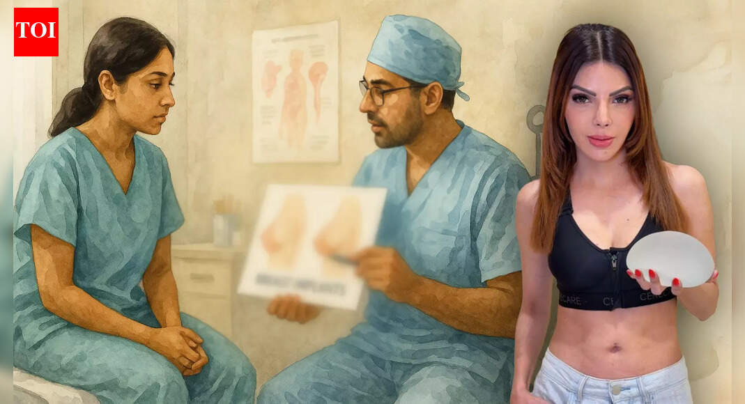 How Sherlyn Chopra’s breast implants broke her back