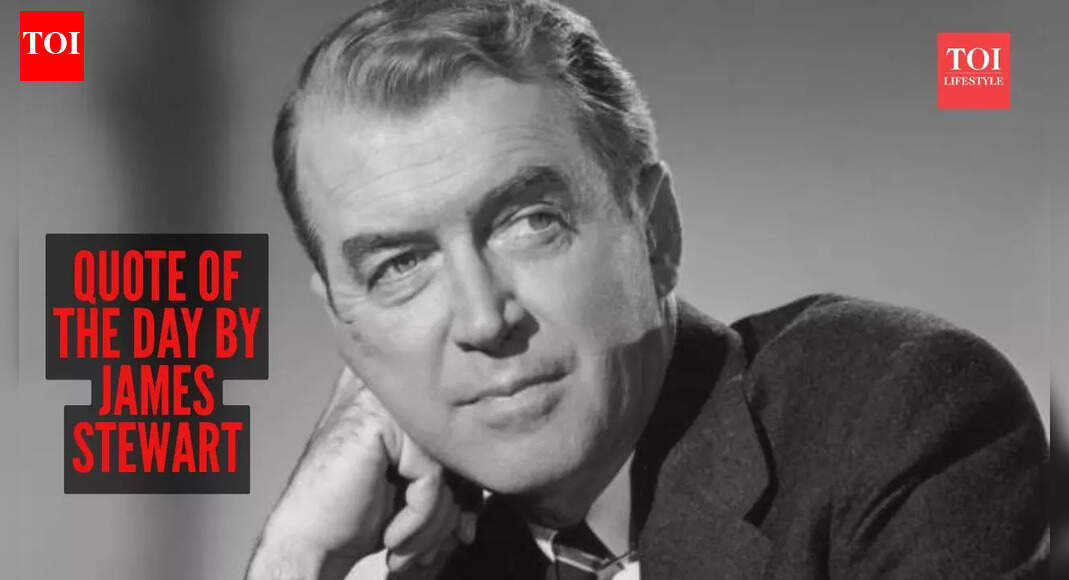 Quote of the day by James Stewart: “You have to develop a style that suits you and pursue…”
