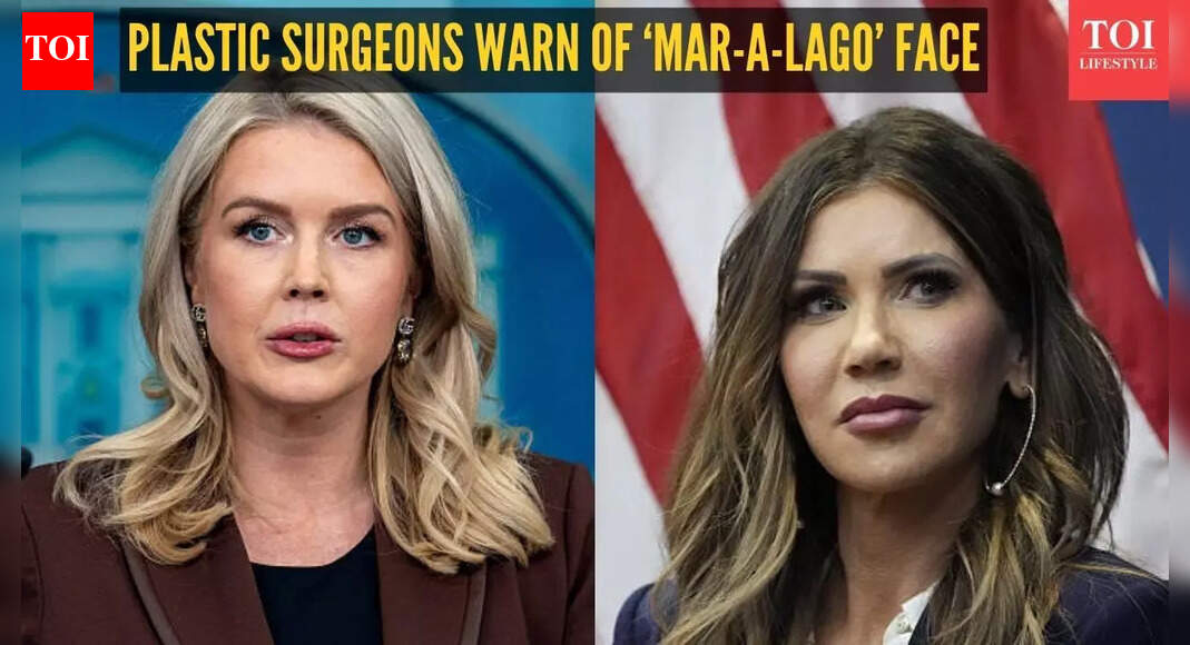 From Karoline Leavitt to Kristi Noem: 'Mar-a-Lago' face is trending and experts are concerned