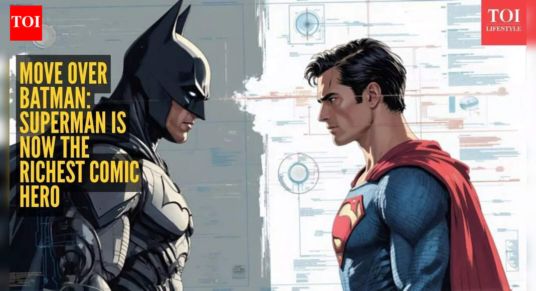 Move over Batman: Superman just broke a record and became the richest comic hero