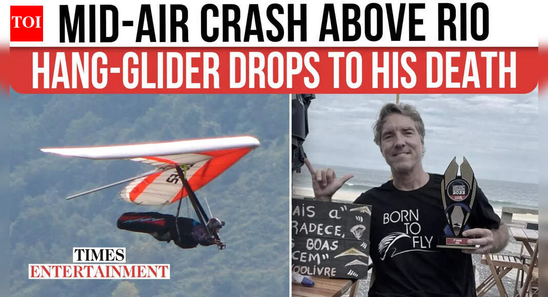 Brazil’s Top Hang-Glider Killed After Terrifying Mid-Air Hit Triggers Fatal 11-Story Drop | WATCH