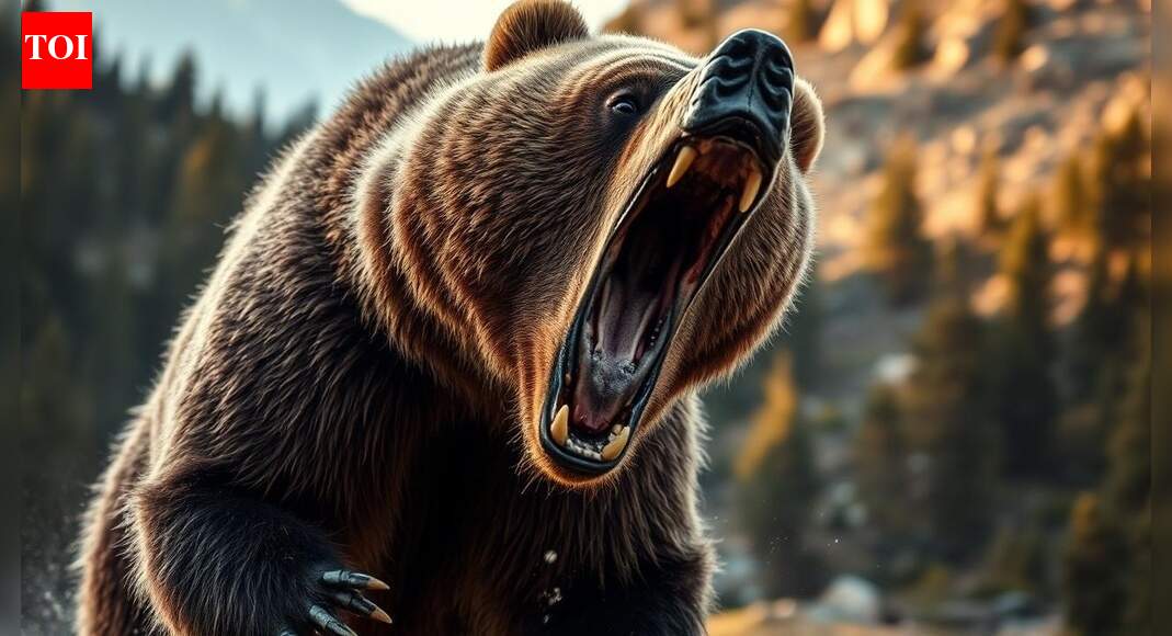 Grizzly bear attack on school group leaves 4 seriously hurt