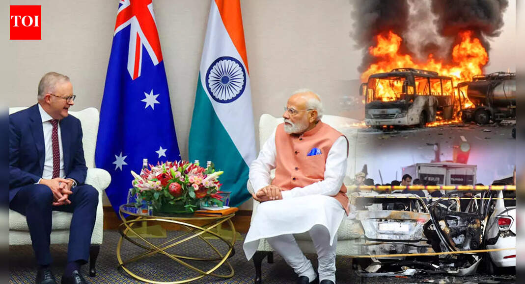 Australian PM Condoles Red Fort Attack, Saudi Bus Tragedy As He Meets PM Modi During G20 Summit