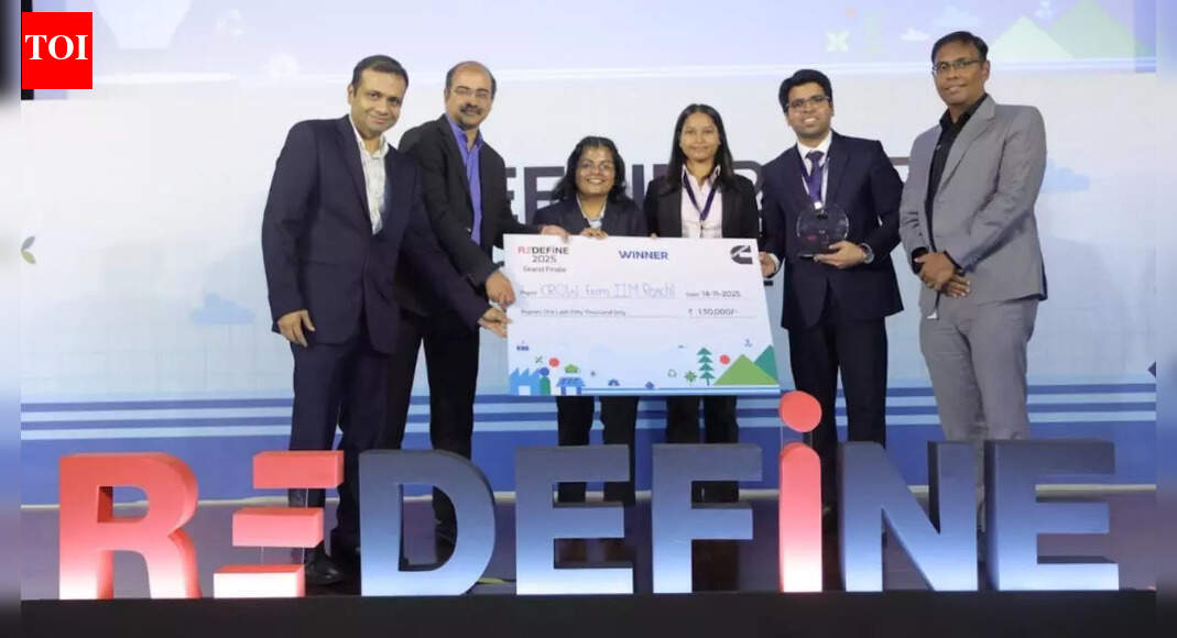 Indian Institute of Management (IIM), Ranchi wins Cummins India’s Flagship B-school case study competition REDEFINE 2025