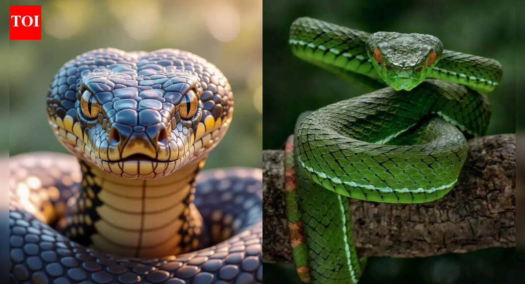 Cobra vs. Viper: Behaviour, appearance, venom power, bite style and hunting skills compared