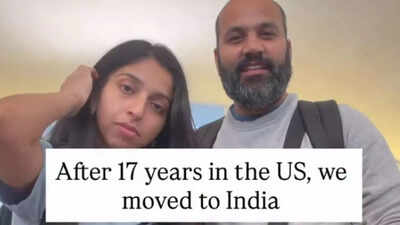 ‘Felt like a burden’: NRI couple says shift from US to India brought ‘peace of mind’ — viral video