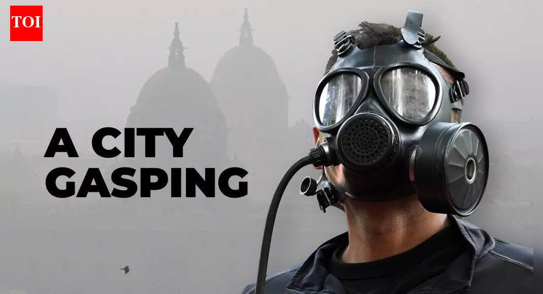 <div>Hold your breath! 'Air-mergency' of living in one of the world’s most polluted cities</div>