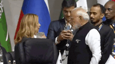 Watch: PM Modi on charm offensive in G20; shares laugh with PM Meloni