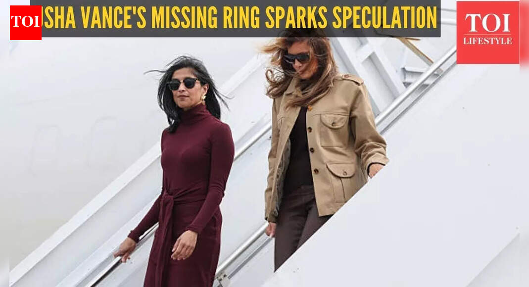 Usha Vance's missing ring sparks speculation: What we know so far