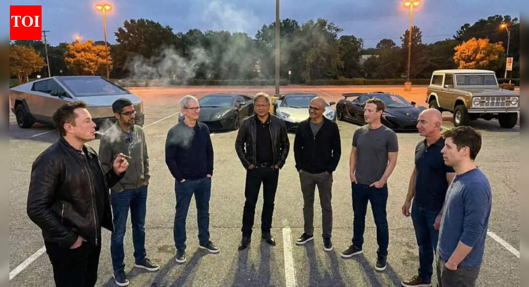 $1 trillion squad: Musk, Zuckerberg, Pichai, and fellow billionaires break the internet with viral photo