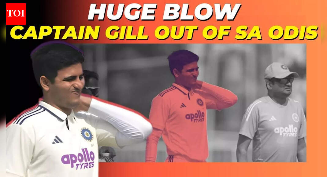 Shubman Gill ruled out of South Africa ODIs; three captaincy candidates emerge