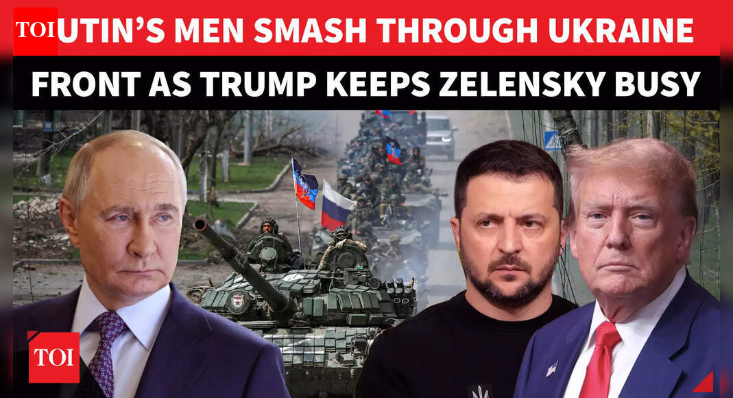 Putin Gets Huge Advantage As Trump Keeps Zelensky Busy On Peace; Russian Troops ‘Chase Ukrainians’