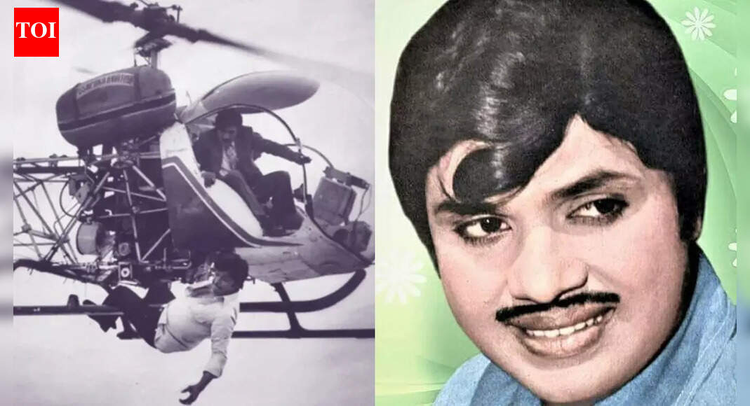 Jayan: First action hero of Malayalam cinema; A helicopter retake took his life