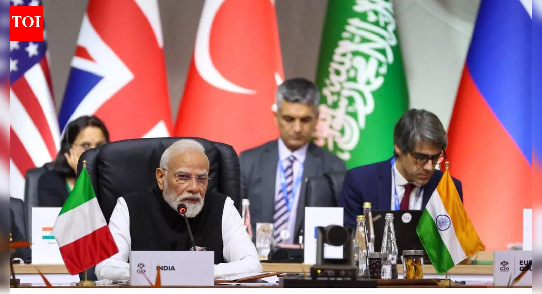 G20 summit: PM Modi calls for global fight against drug-terror nexus