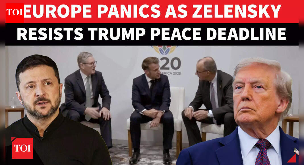 Kyiv Crisis Flares: Macron, Merz, Starmer In ‘Emergency War Mode’ As Trump’s Peace Plan Jolts Europe