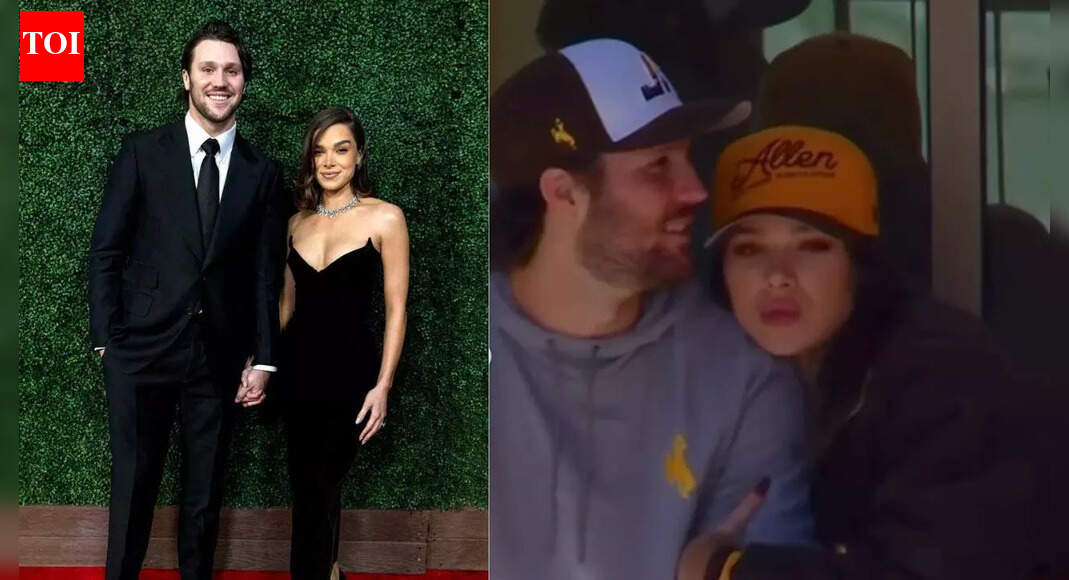 Josh Allen’s cozy moments with Hailee Steinfeld at Wyoming game overshadow Bills drama and create fan frenzy