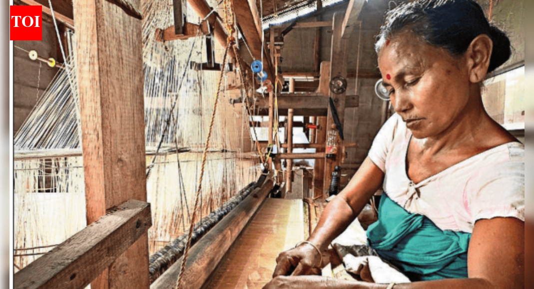 How handwoven silk in this tiny village of Assam has stood the test of time