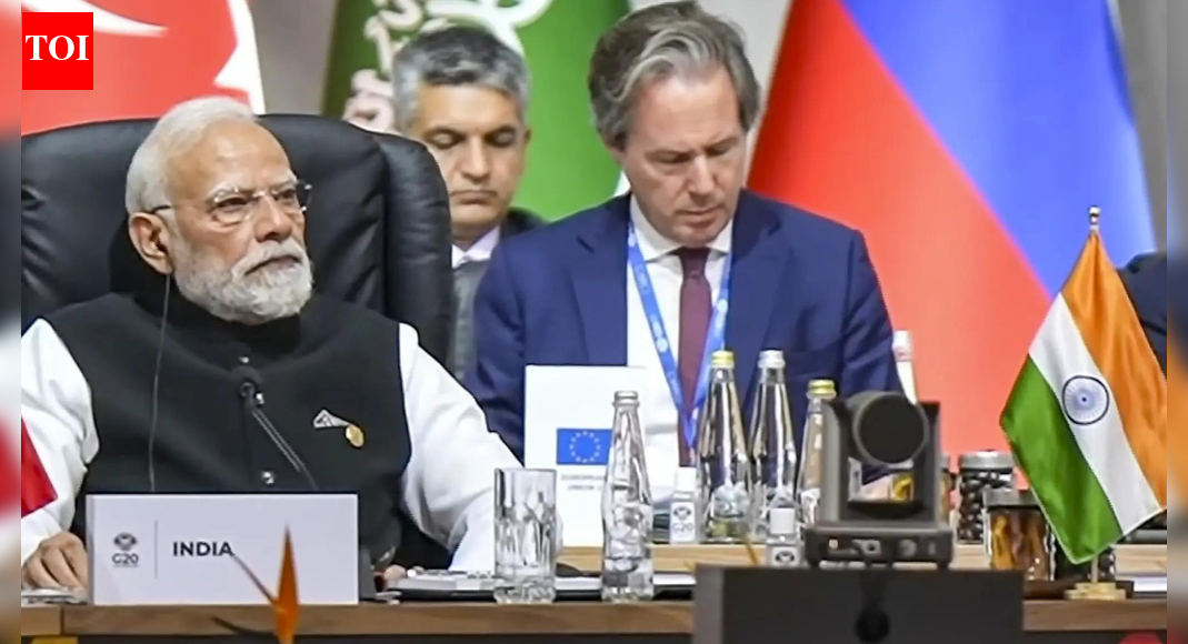 <div>Watch: PM Modi shares G20 Johannesburg highlights; calls discussions with leaders 'productive'</div>