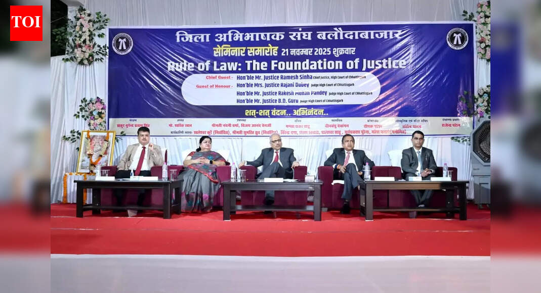 Chief Justice Ramesh Sinha: Rule of law bedrock of constitutional democracy