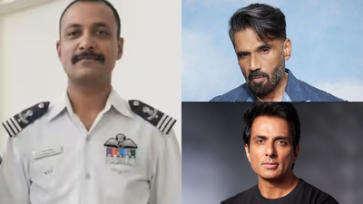 Wing Commander Namansh Syal tragic demise: Suniel Shetty, Sonu Sood, Adnan Sami and others pay heartfelt tribute to brave IAF pilot