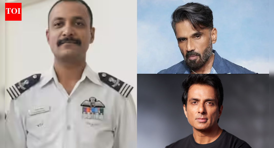 Wing Commander Namansh Syal's tragic demise: Suniel Shetty, Sonu Sood, Adnan Sami and others pay heartfelt tribute to brave IAF pilot