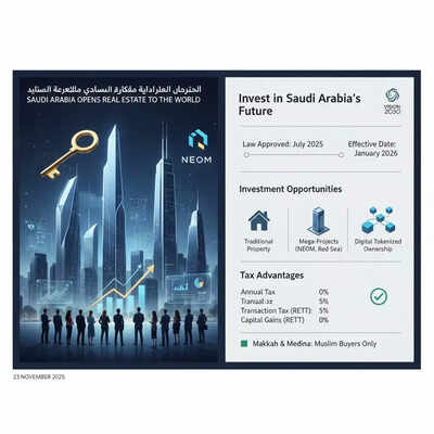 Arabia Saudita permitirá la propiedad extranjera a partir de 2026: Esto es lo que podrás comprar