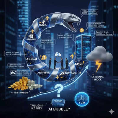 ¿Estamos todos viviendo dentro de una burbuja de IA? Dentro de los acuerdos circulares y el silencioso bucle financiero que han creado