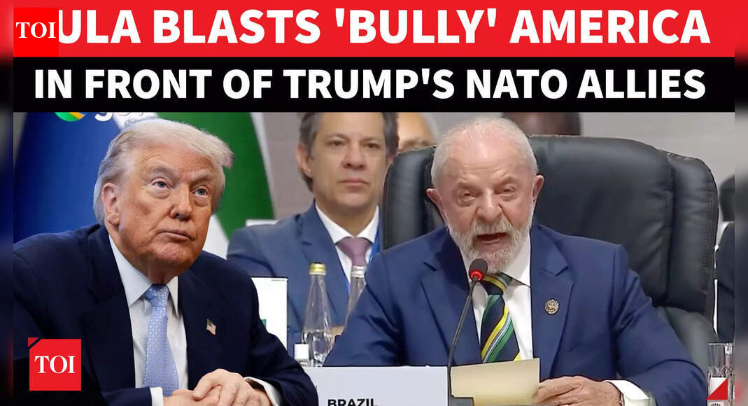 'Threats Won't Work': Brazil’s Lula Goes Nuclear Against U.S In Shock G20 Speech | WATCH
