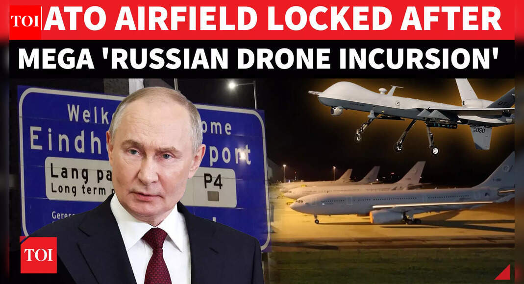 Russian Drones BREACH NATO Airspace? Netherlands Airport Halts Flights After Drone Scare