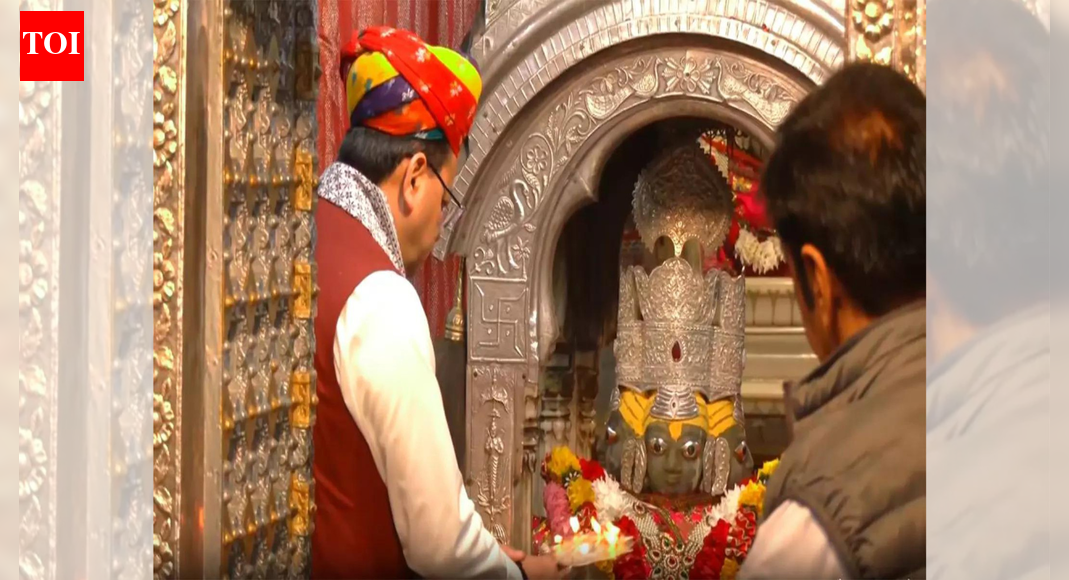 Uttarakhand CM Dhami offers prayers at Brahma Temple in Pushkar