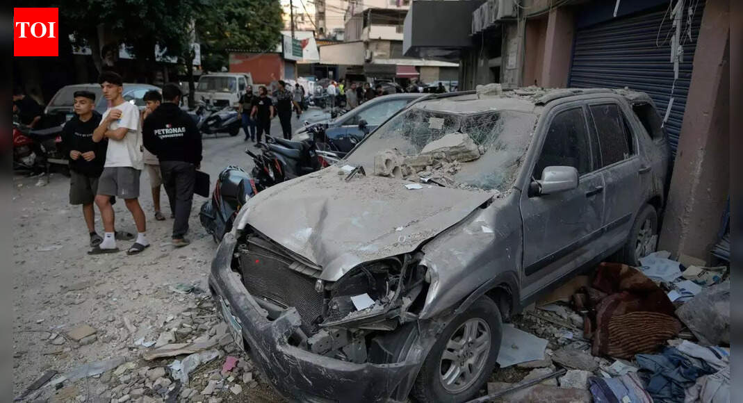 Israel targets Hezbollah 'chief of staff' in Beirut strike; 5 dead, 28 injured