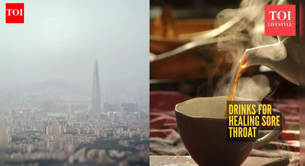 These foods may prevent sore throat caused due to smog