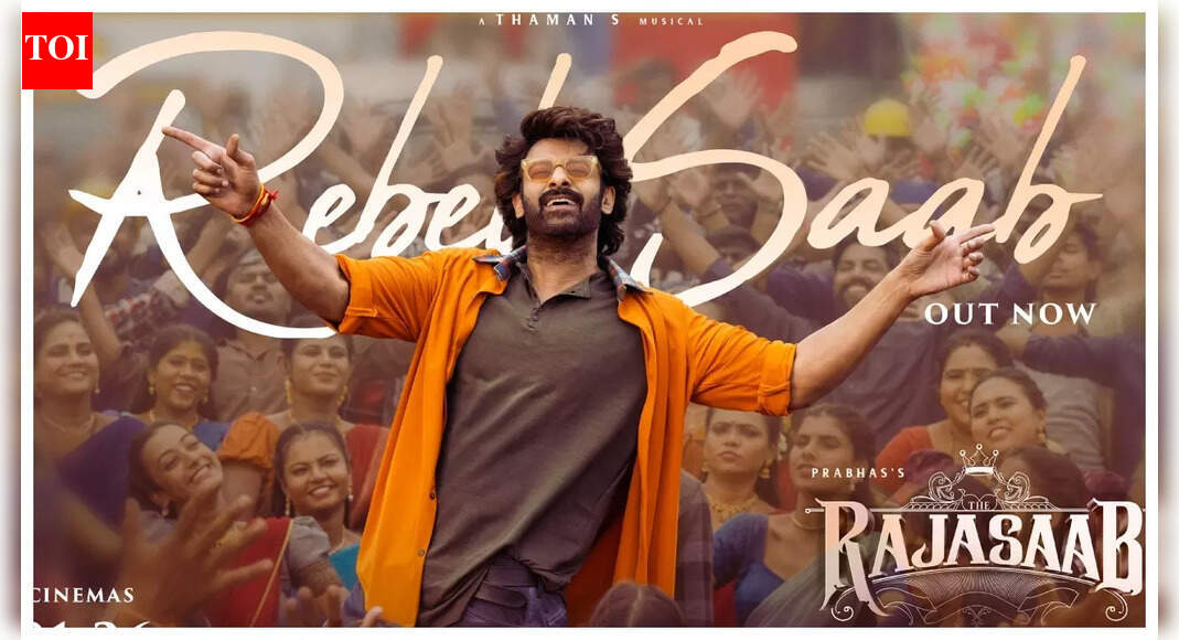 'The RajaSaab': Prabhas drops first single 'Rebel Saab'; sets the internet ablaze with new hook step