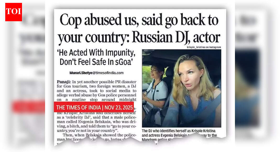Sorry, won’t be rude with anyone: Goa cop apologises to Russians