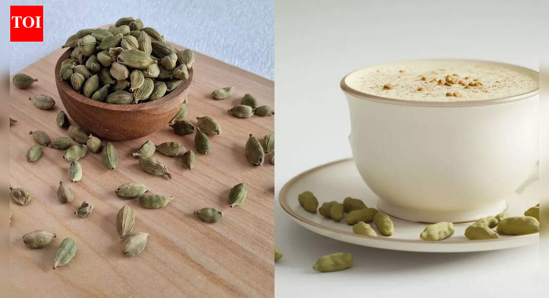 What happens when you add cardamom to bedtime milk