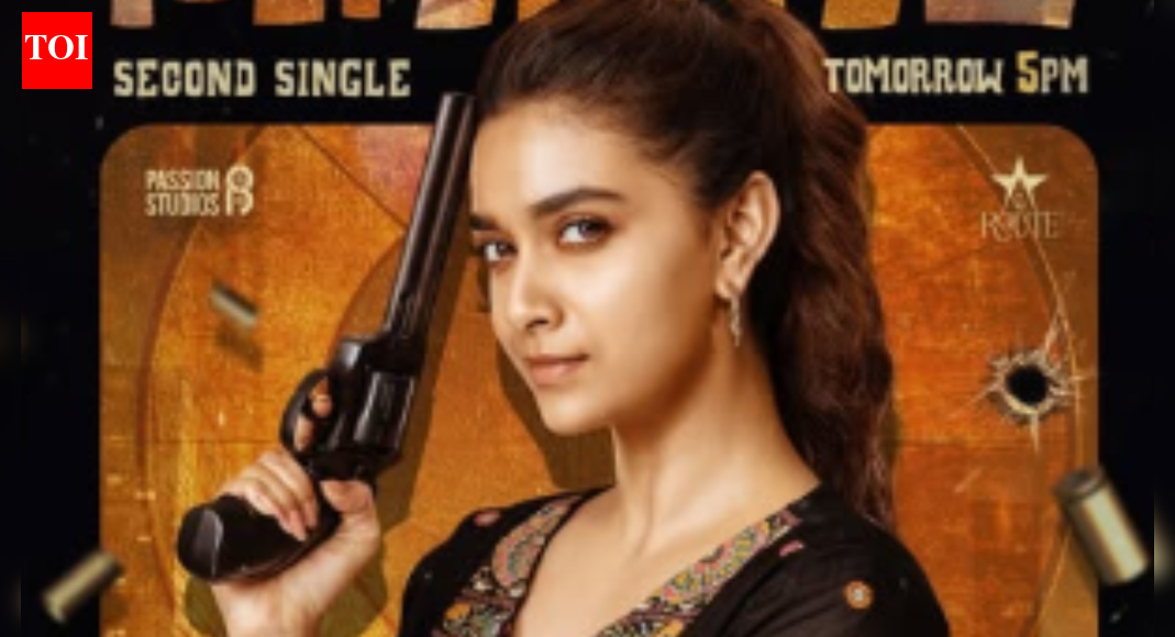 'Revolver Rita' song: Keerthy Suresh drops new 'Danger Mamae' song poster from the upcoming crime-comedy