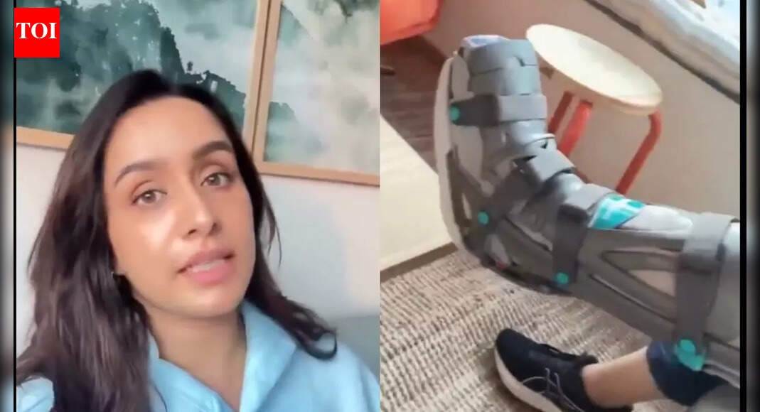 Shraddha Kapoor drops health update after leg injury