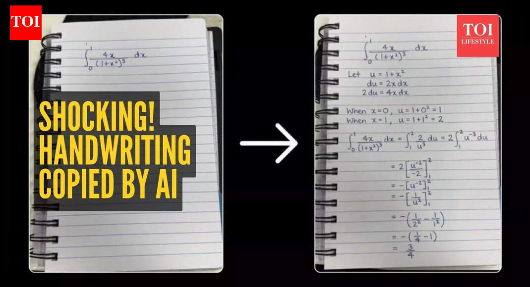 AI wrote the answer in HIS handwriting– the viral math-solver post is worrying