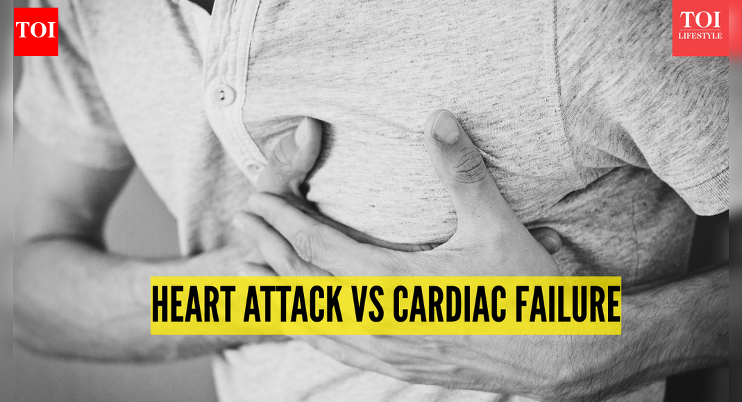Heart attacks VS cardiac failure: Key differences, symptoms and causes