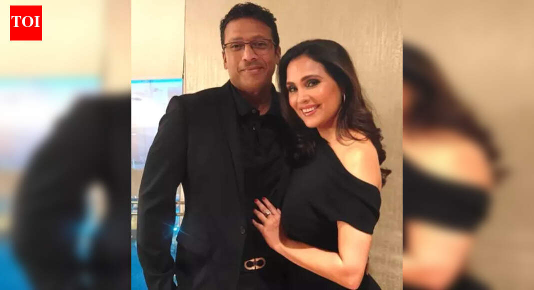 Lara Dutta jokes about making Mahesh Bhupathi smile for a photo; says, 'That's a whole different story'