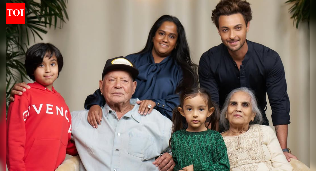 Salim Khan's 90th birthday: Daughter Arpita Sharma shares family photo, calls the legend her 'galaxy'