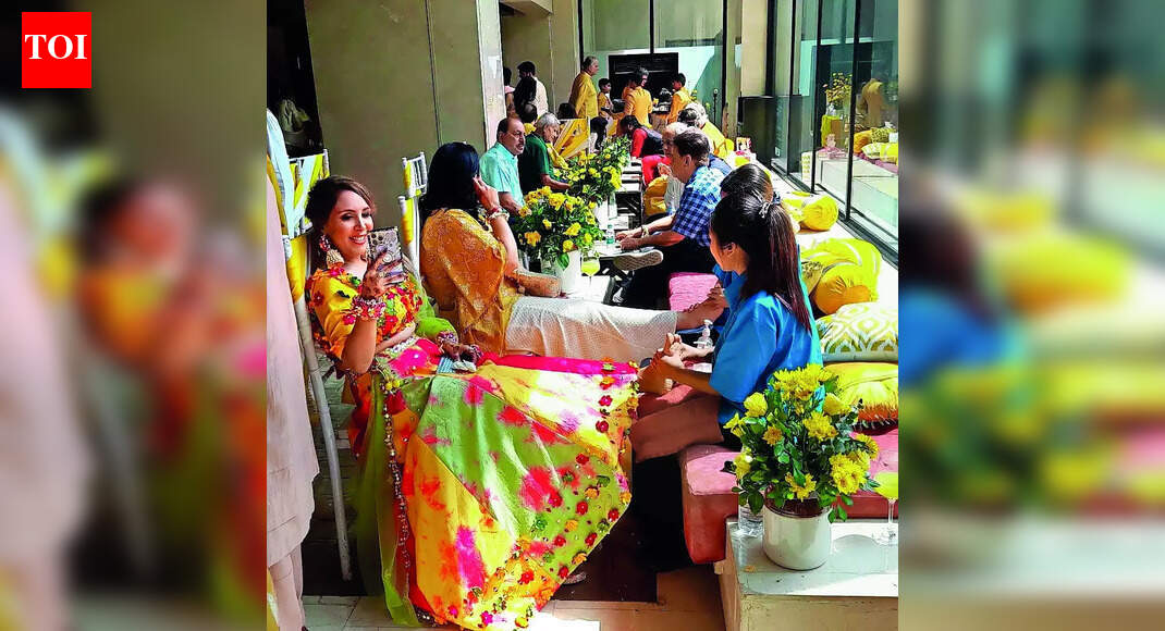 Pampered feet at weddings: Wedding foot spa services become a luxurious trend
