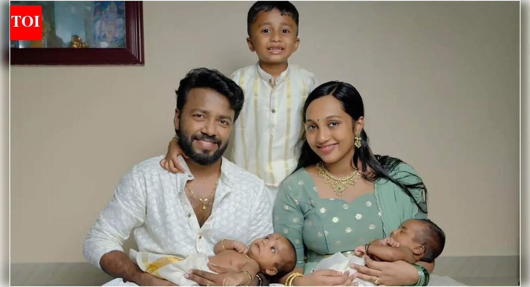 Vishnu Unnikrishnan names his twin babies; actor says, 'Madhavan’s little brothers have been named'