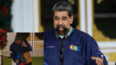 'No crazy war': Venezuelan president Maduro borrows hook step from Trump's YMCA moves - watch video