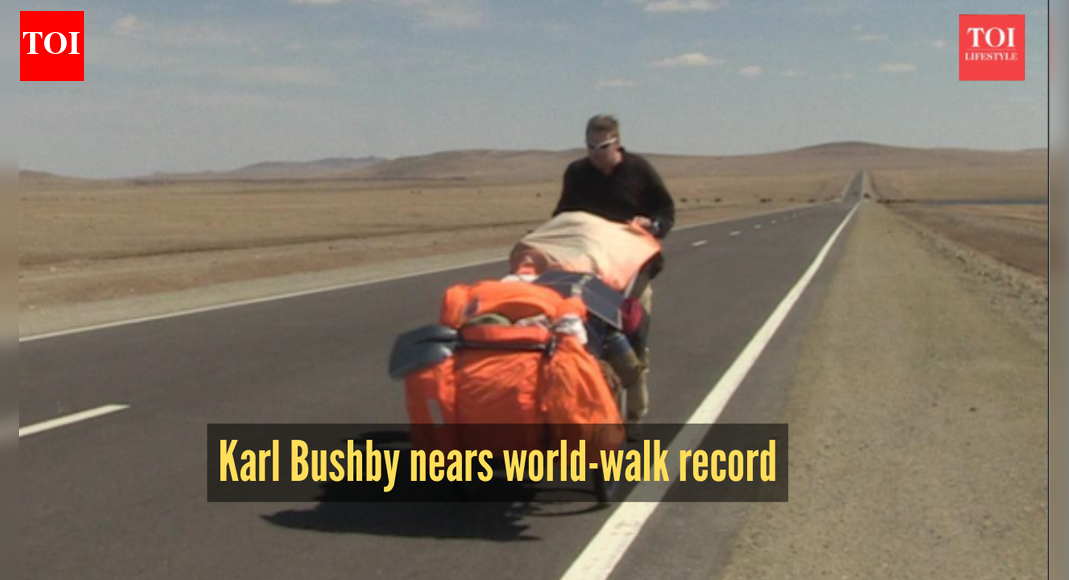 27 years on foot: Karl Bushby closes in on becoming the first-ever to walk around the world without transport