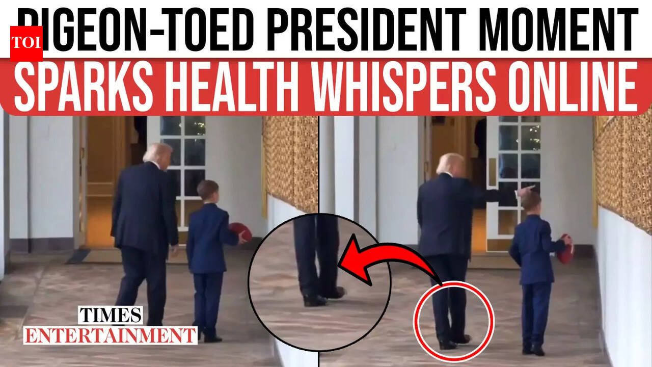 Trump’s Viral Walk Sets Off Health Speculation; Age, Balance, or ...